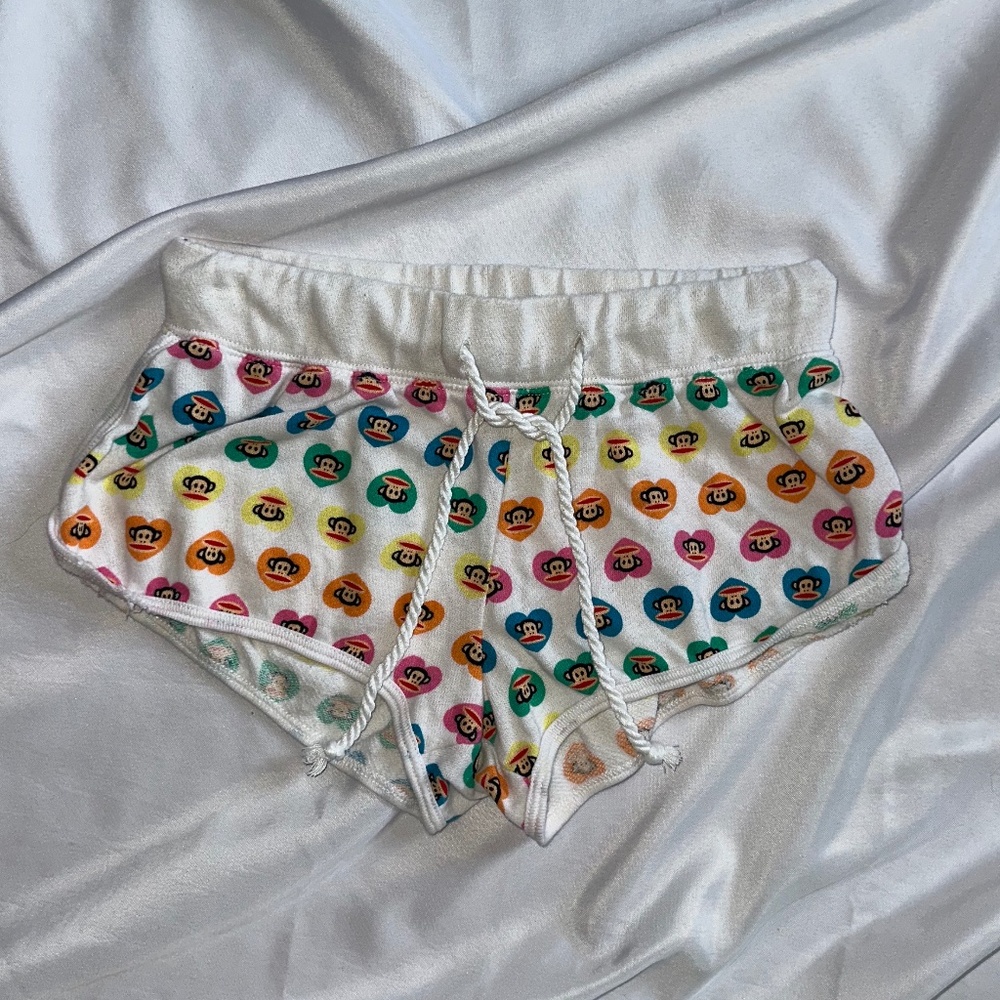 Vintage Paul Frank Julius Monkey Lounge Shorts- Size XS